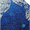 Цветная живая плитка синего цвета для стриптиз подиума