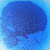 Напольное покрытие, liquid floor Синий / Голубой