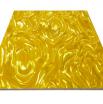 Потолочная панель Армстронг 3D желтого цвета