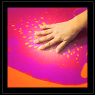 напольное покрытие оранжево фиолетовое