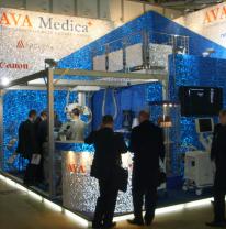 Поставка 3d пленки для стенда компании AVA Medica