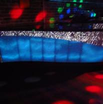 Дизайн ночного клуба с использованием 3д пленки и живой плитки